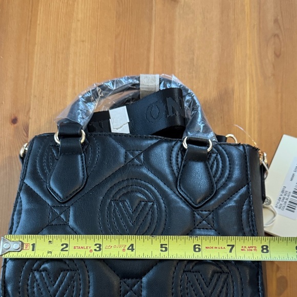 Valentino Orlandi Black Vegan Leather Women's Bag - Picture 7 of 10